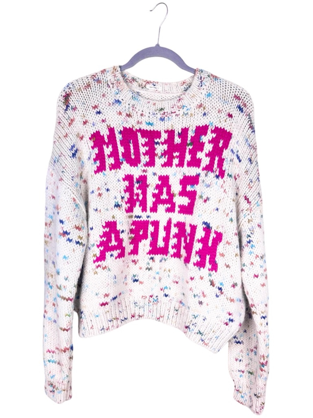 MOTHER - Mother Was a Punk Speckle Sweater - Picture 3 of 6